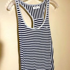 Navy and grey tank top